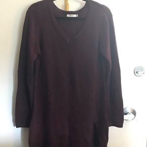 Ricki’s Burgundy Sweater Dress